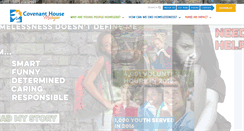 Desktop Screenshot of covenanthousemi.org